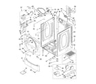 Whirlpool YWED8410SW2 cabinet parts diagram