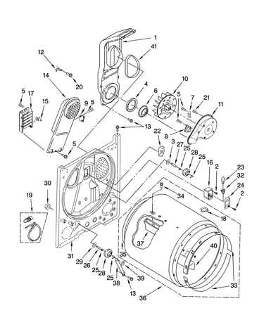 Bulkhead parts, optional parts (not included)