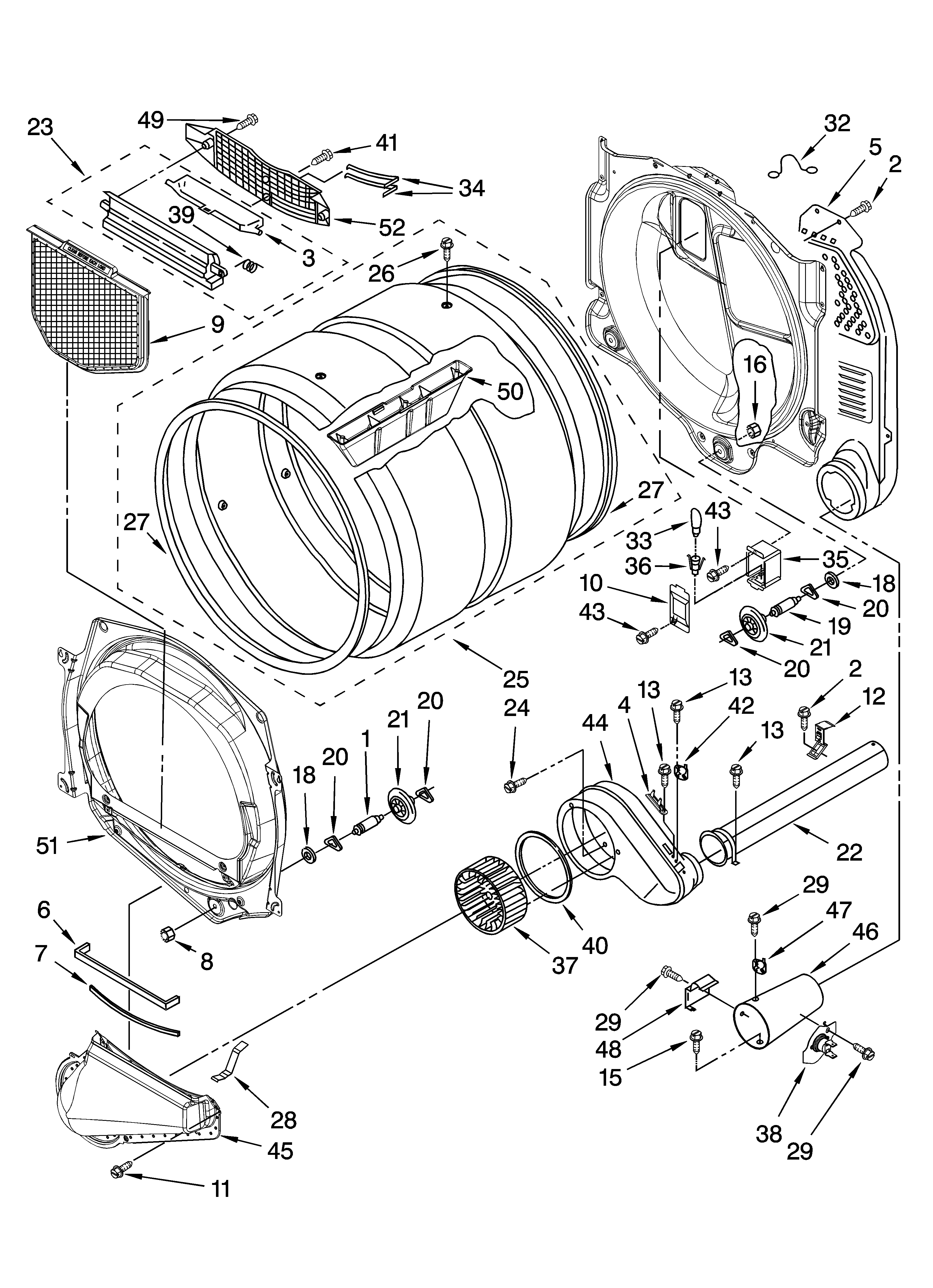 Bulkhead parts