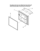Freezer door parts