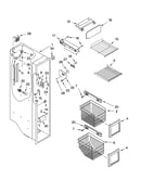 Freezer liner parts