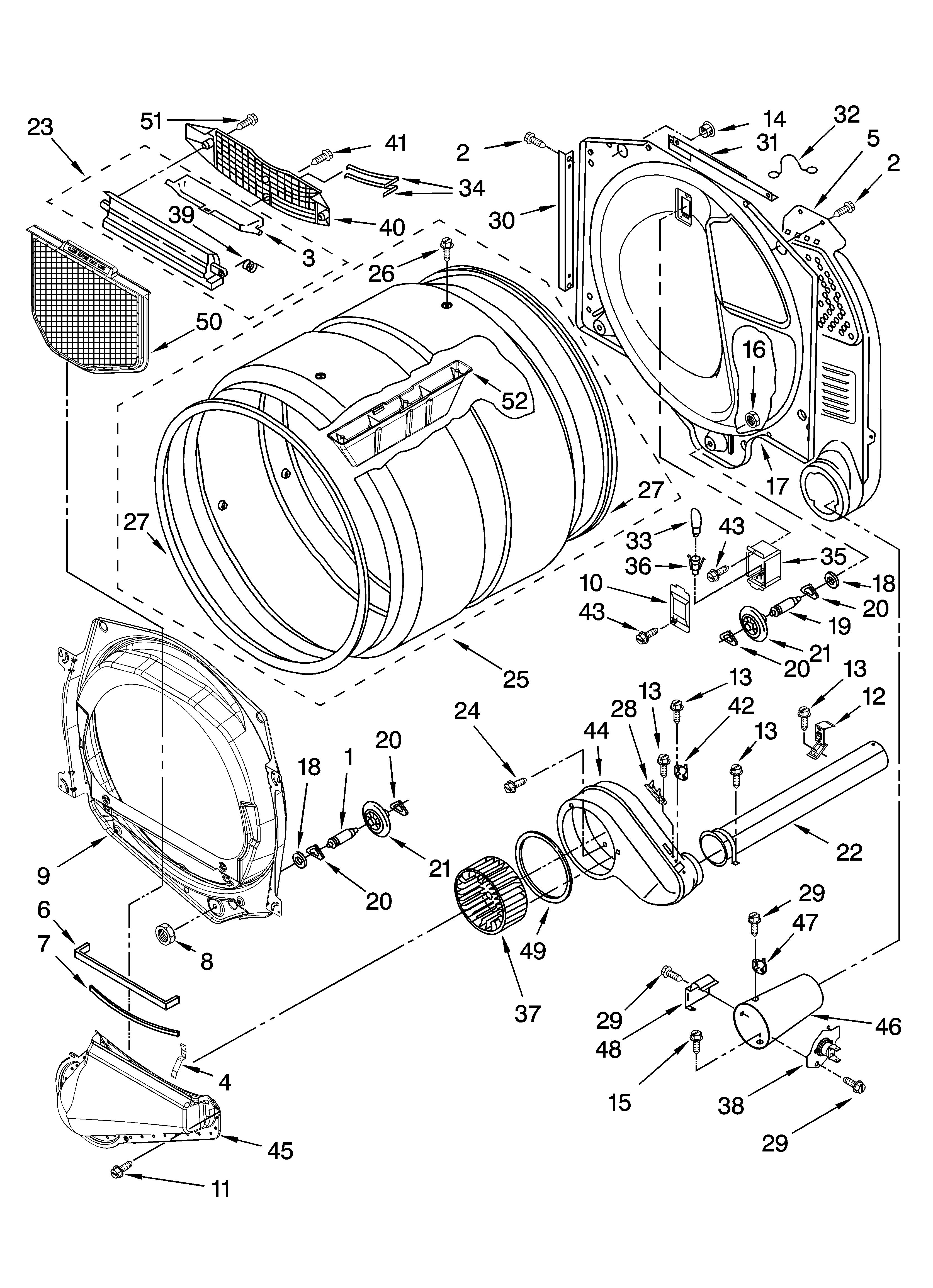 Bulkhead parts