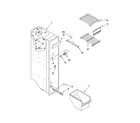 Amana ASD2522VRB00 freezer liner parts diagram