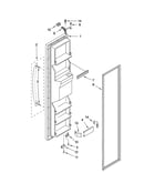 Freezer door parts