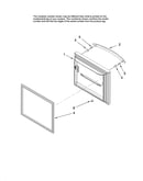 Freezer door parts
