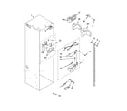 KitchenAid KSSO36FTX02 refrigerator liner parts diagram