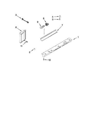 Control panel parts