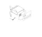 KitchenAid KSSO36FTX02 top grille and unit cover parts diagram