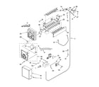 KitchenAid KSSO36FTX02 icemaker parts diagram