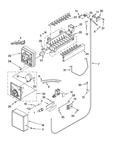 Icemaker parts