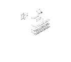 KitchenAid KSSO42FTX02 control panel parts diagram