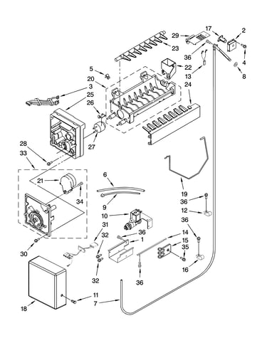 Icemaker parts