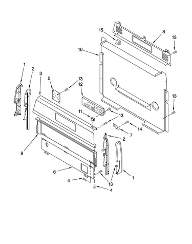 Control panel parts