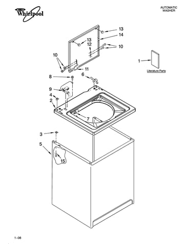 Top and cabinet parts