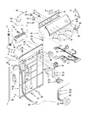 Controls and rear panel parts