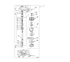 Maytag 3RMTW4905TW0 gearcase parts, optional parts (not included) diagram