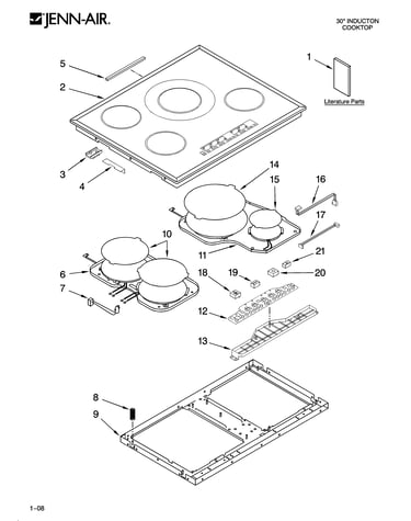 Cooktop parts