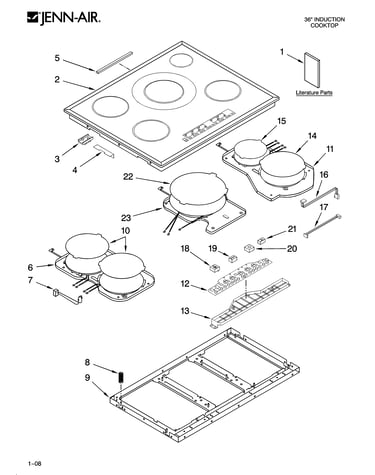 Cooktop parts