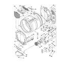 Maytag 7MMGD0600TB1 bulkhead parts diagram