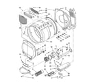 Whirlpool 3RLEC8600SL0 bulkhead parts, optional parts (not included) diagram