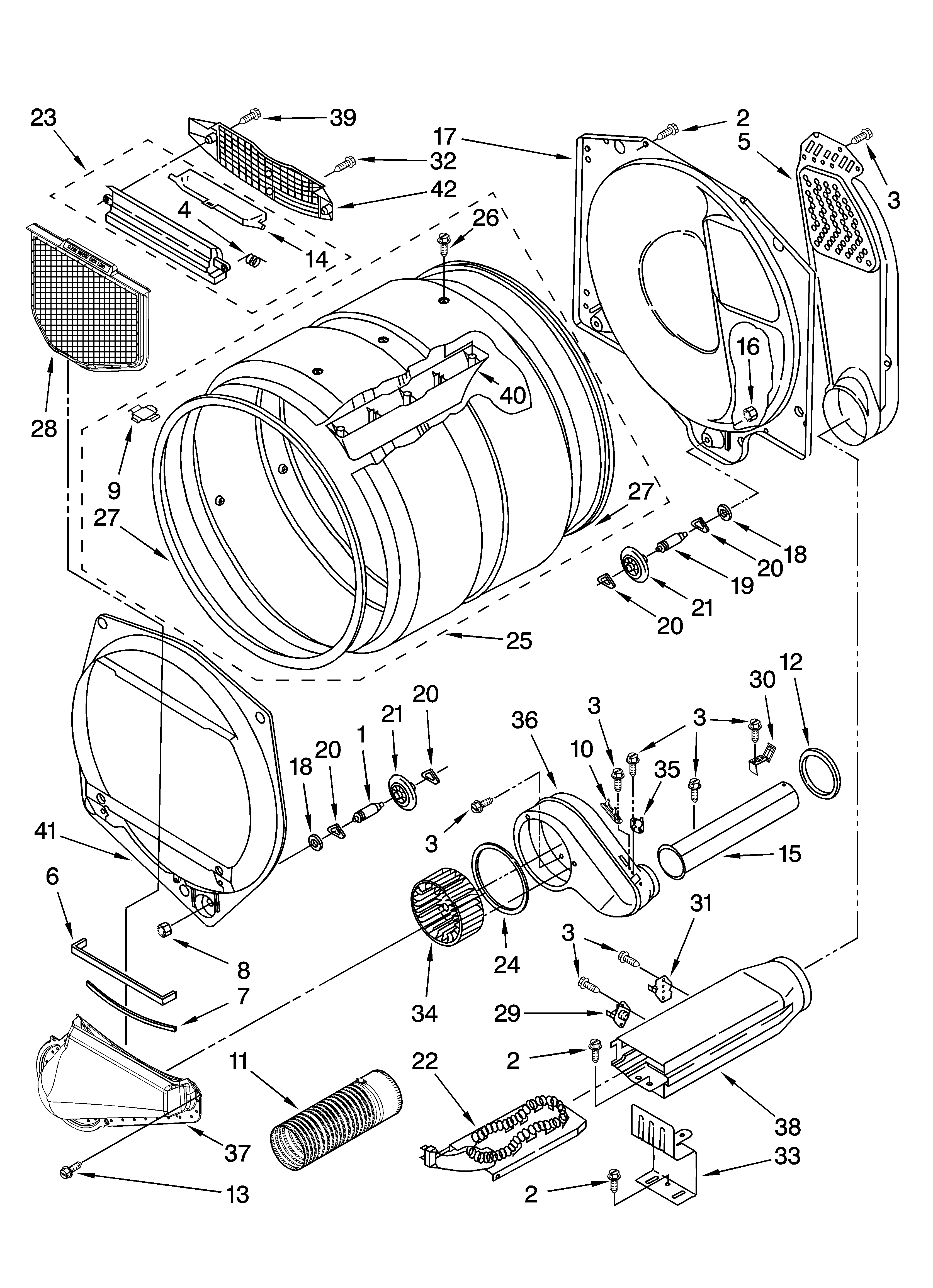 Bulkhead parts, optional parts (not included)