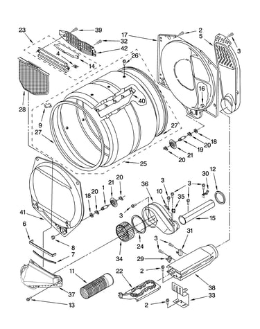 Bulkhead parts, optional parts (not included)