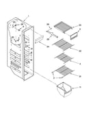 Freezer liner parts