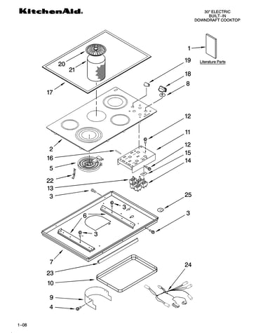 Cooktop parts