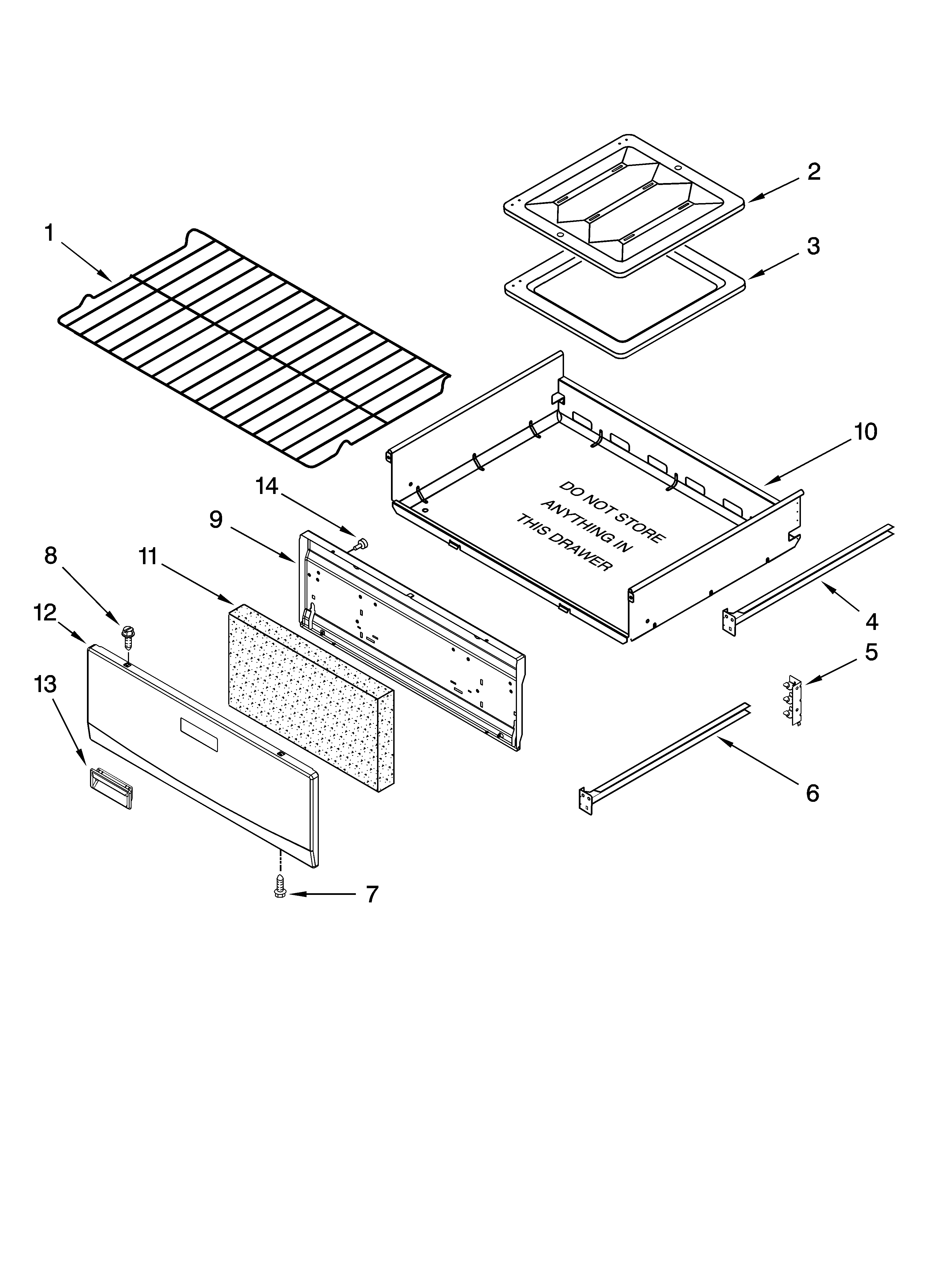 Oven & broiler parts