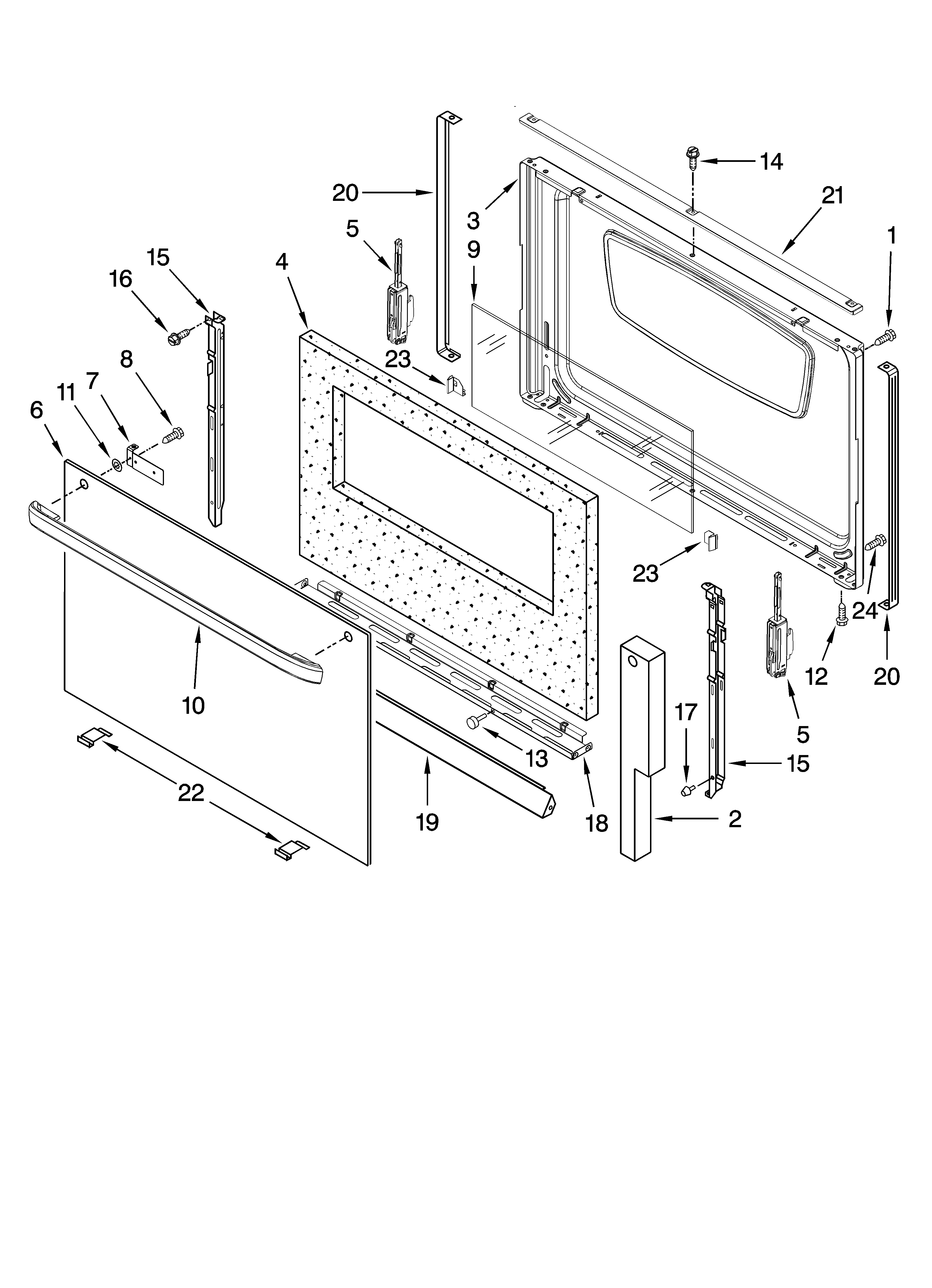 Door parts, optional parts