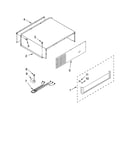 Top grille and unit cover parts