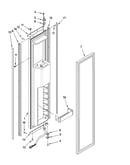 Freezer door parts