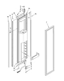 Freezer door parts