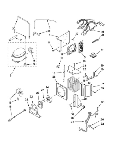 Upper unit parts