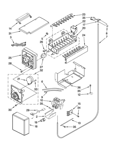 Icemaker parts
