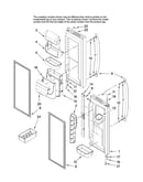 Refrigerator door parts