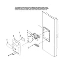 Dispenser front parts