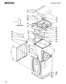 Top and cabinet parts