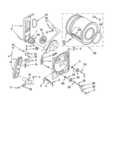 Bulkhead parts, optional parts (not included)