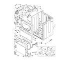 Whirlpool 3XWGD5705SW0 cabinet parts diagram