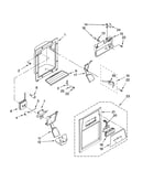 Dispenser front parts
