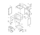 Whirlpool RF111PXSQ2 chassis parts diagram