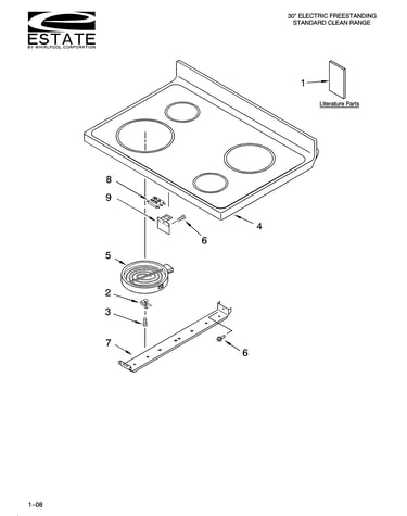 Cooktop parts