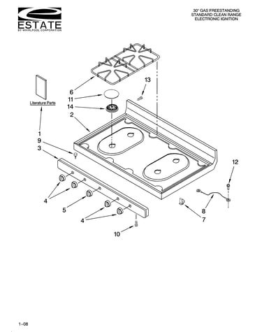 Cooktop parts