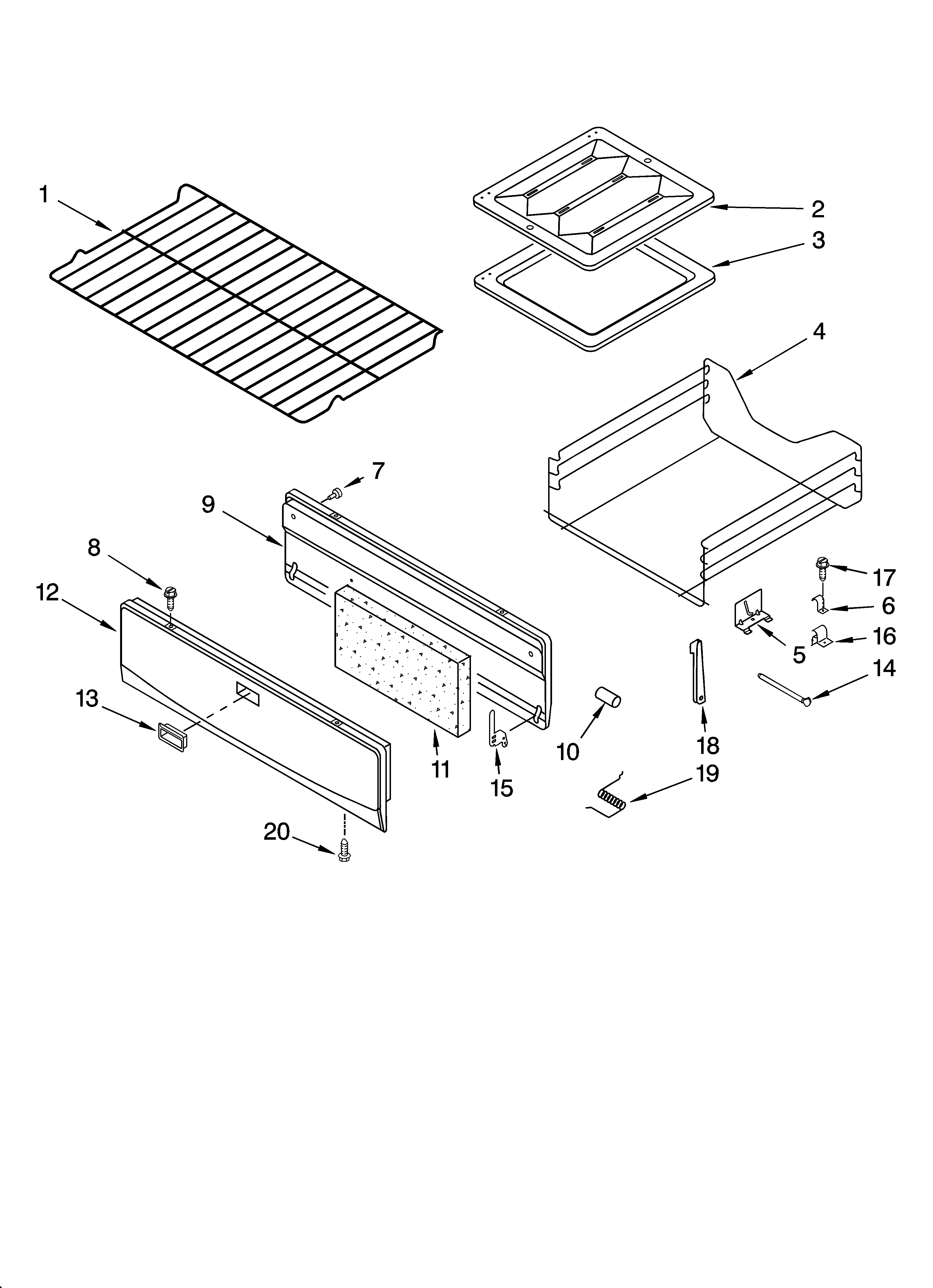 Oven & broiler parts