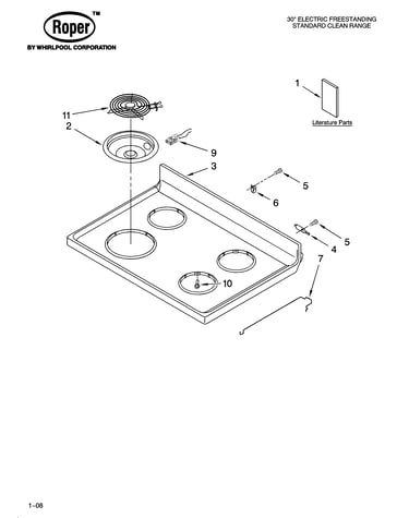 Cooktop parts