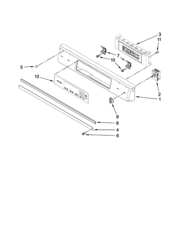 Control panel parts