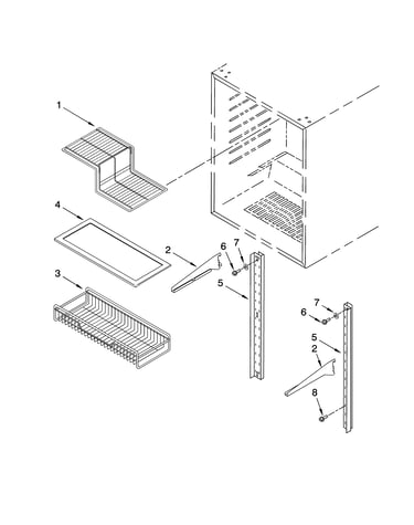 Shelf parts