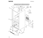 Maytag MBF2556KEB11 cabinet parts diagram