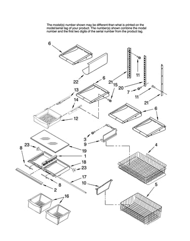 Shelf parts